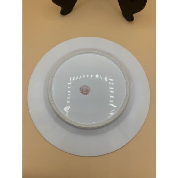 Mikado China 1938 Green Traditional 10" Dinner Plates set Of 6, Made in Japan - Picture 5 of 6